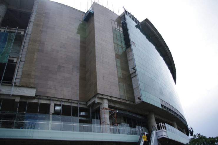 Lippo Malls at Kemang Village, honeycomb panel