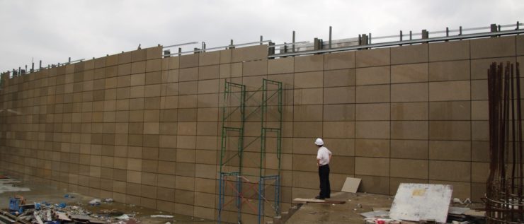 Lippo Malls at Kemang Village, honeycomb panel
