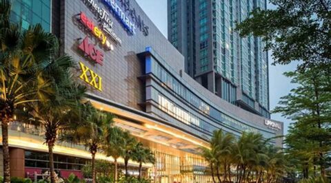 Lippo Malls at Kemang Village, honeycomb panel