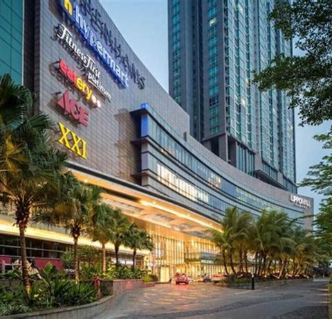 Lippo Malls at Kemang Village, honeycomb panel