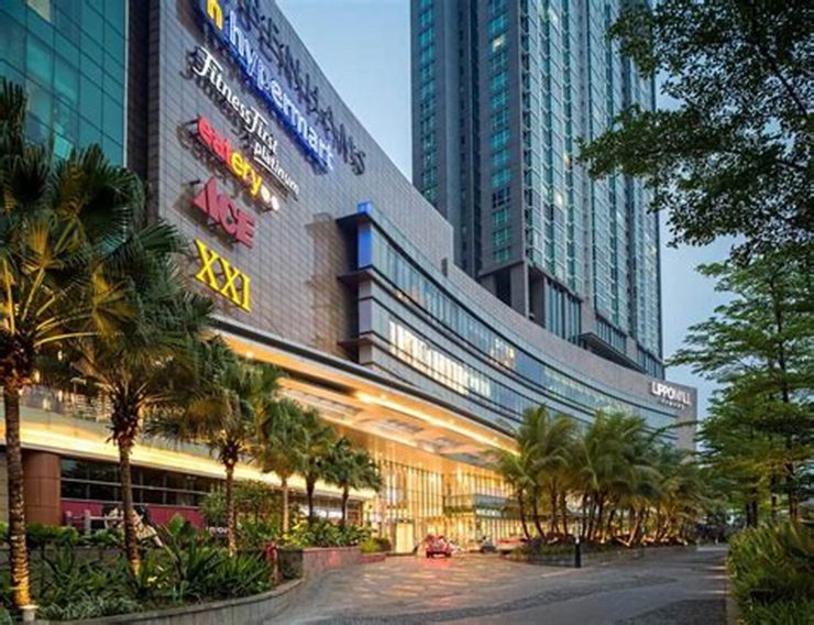 Lippo Malls at Kemang Village, honeycomb panel